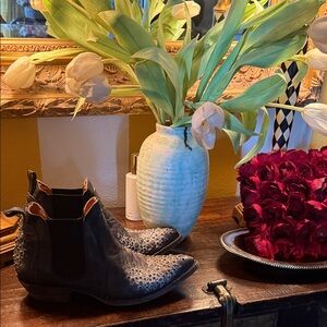 Old gringo Studded Black Ankle Boots size 9.  Fabulous